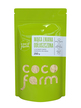 Zielony woreczek CocoFarm- mąka lniana odtłuszczona 250g to mielone, odtłuszczone siemię lniane (ziarna lnu brązowego). Odtłuszczona mąka z lnu mielonego idealnie nadaje się do wypieków i potraw przygotowywanych z użyciem wysokich temperatur, gdyż pozbawi